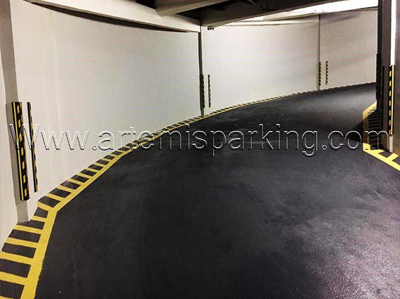 اجرای خط کشی پارکینگ