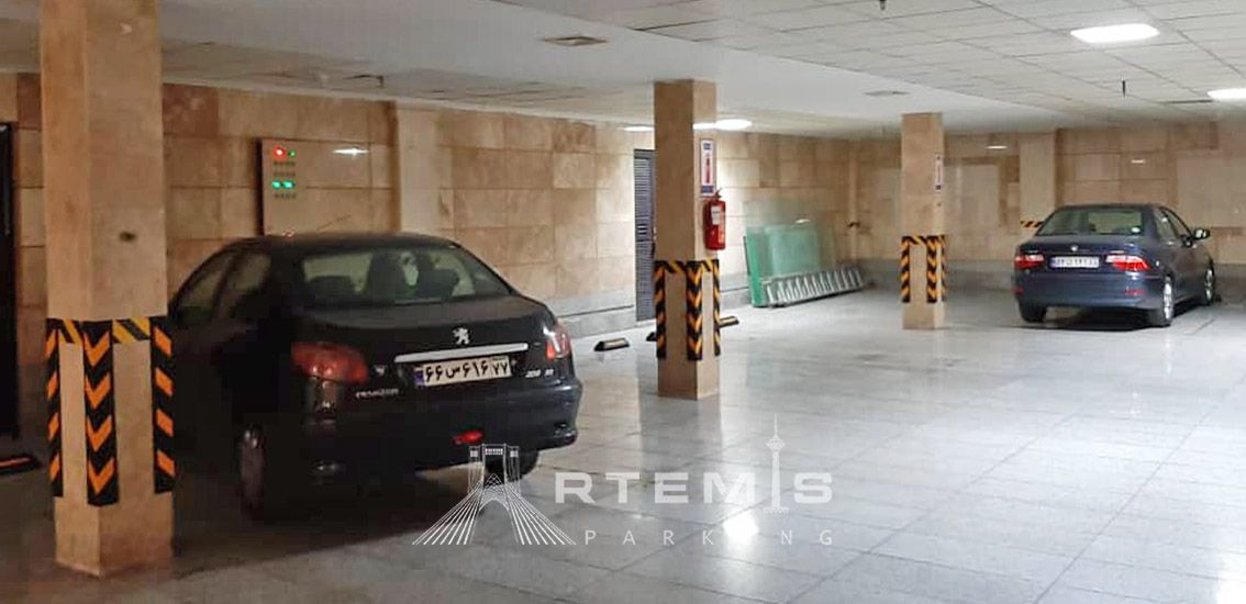 نصب ضربه گیر ستون پارکینگ محافظ پلاستیکی ستون