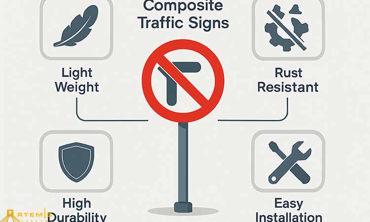 مزایای تابلوهای ترافیکی کامپوزیتی