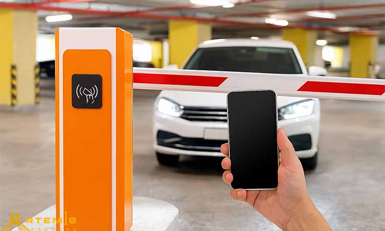 سیستم‌ های نوبت‌ دهی در ورودی پارکینگ