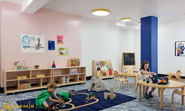 قیمت دیوارپوش مهد کودک