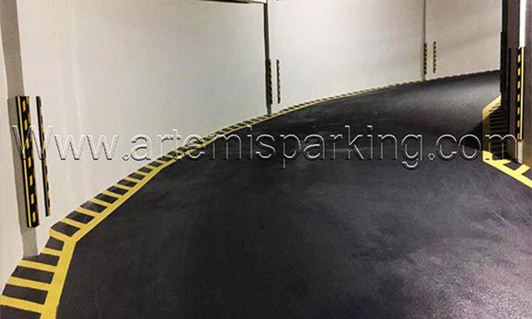 خط کشی ضربه گیر